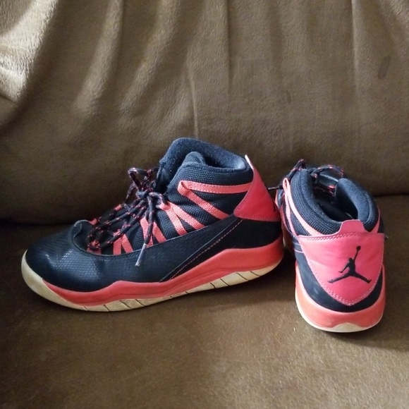 Jordan Other - AIR JORDAN SNEAKER BASKETBALL SHOES RED BLACK